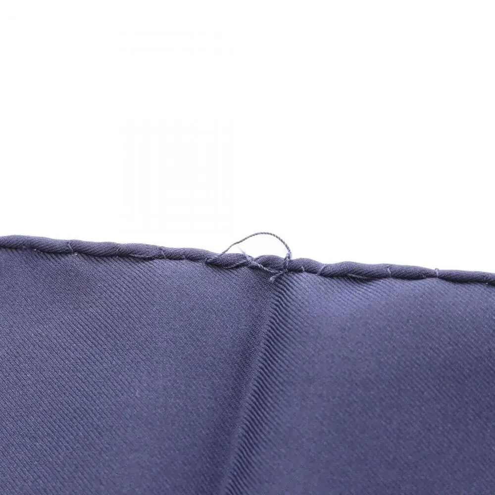 HERMES Authentic White Silk Scarf - Picture 7 of 7